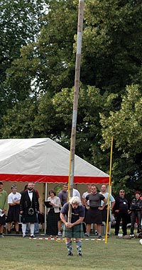 Hod kládou